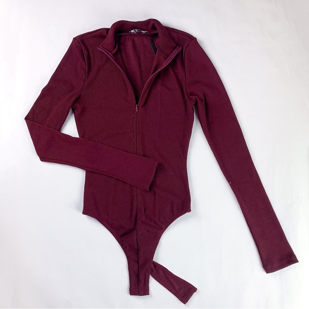 Fashion Nova Grind Time Beyond Long Sleeve Bodysuit